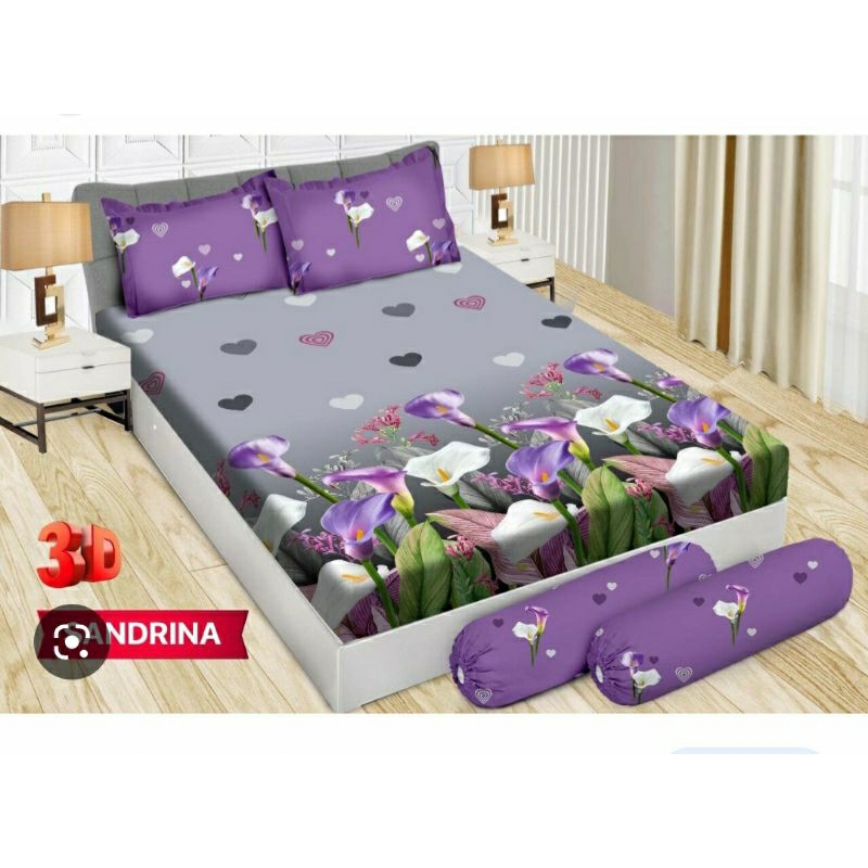 bed cover bonita 1 set sprei flat no 2 uk 160x200 Sandrina