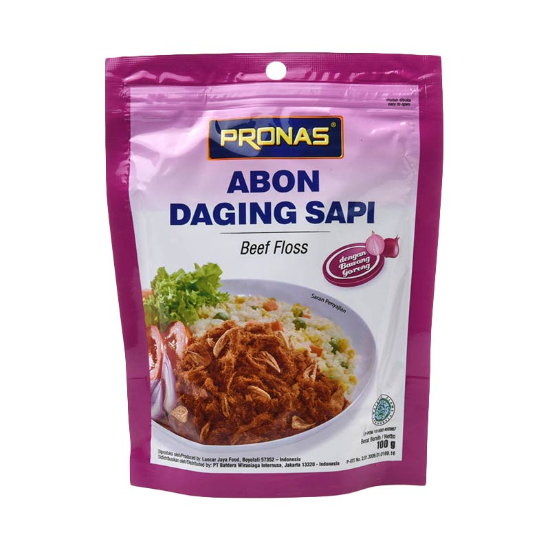 

PRONAS ABON SAPI BAWANG 100GR