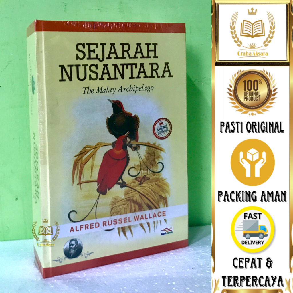 Buku Sejarah Nusantara - The Malay Archipelago - Alfred Russel Wallace