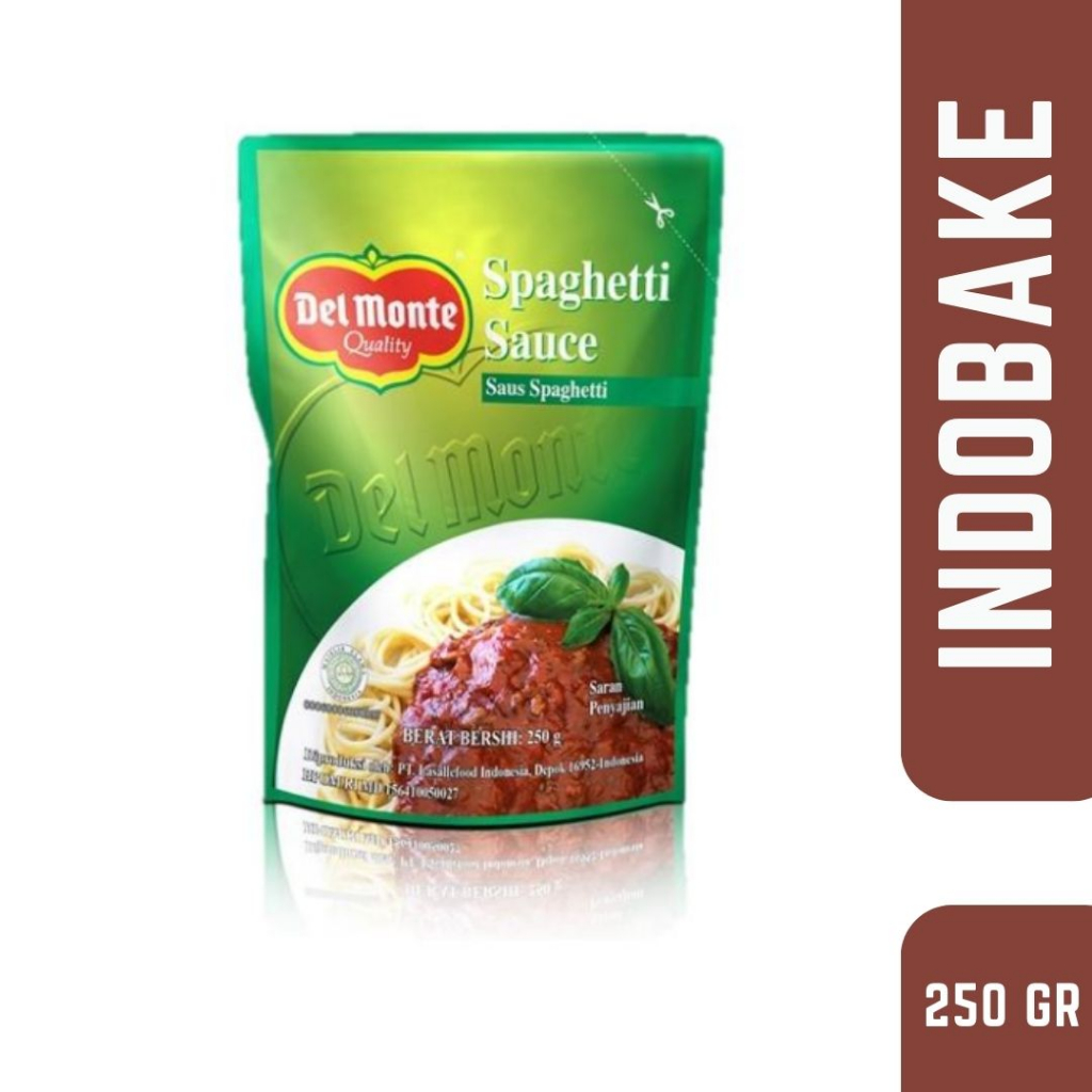 

Delmonte Del Monte Saus Spaghetti Sauce 250 gr Pasta