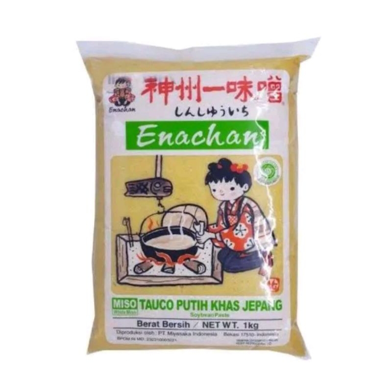 

Miso Paste Enachan Mikochan Shiro Miso Paste Shinshuichi- Pasta Miso- Tauco Jepang