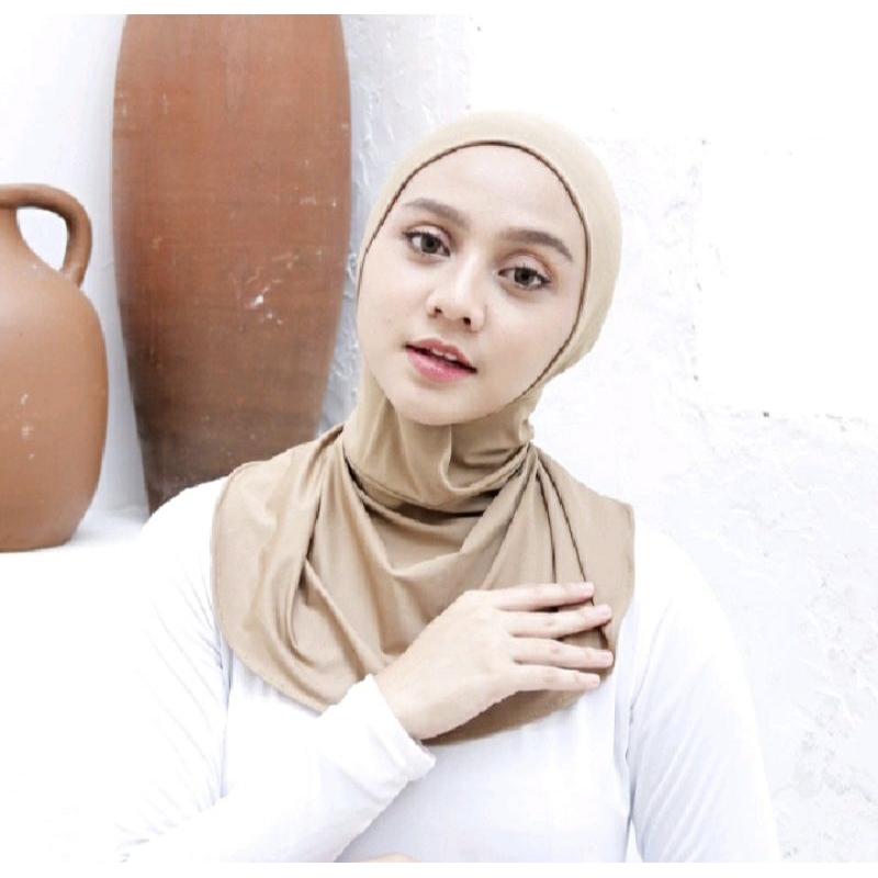 Dalaman Ninja Resleting Ciput Ninja | Dalaman Hijab Ninja