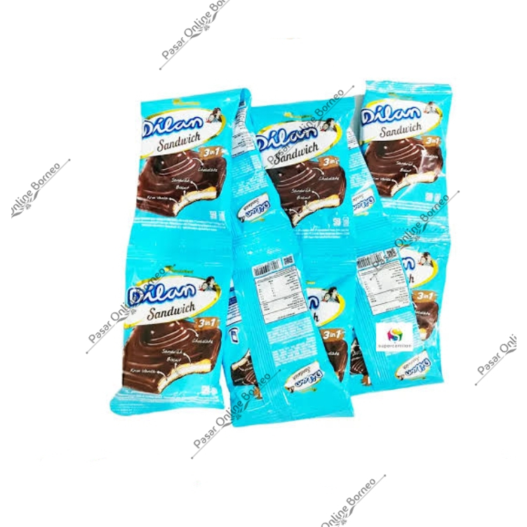 

Dilan Sandwich 3 in 1 Coklat 10 pcs