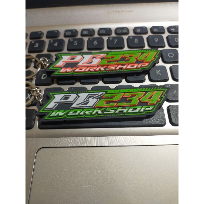 Gantungan kunci karet custom