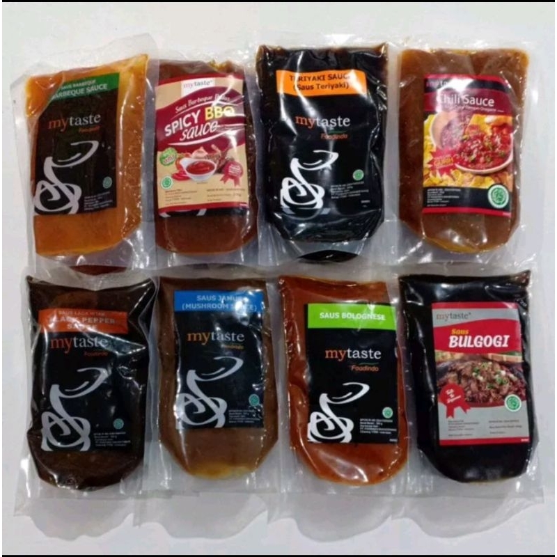 

MYTASTE saus teriyaki barbeque mushroom blackpepper 500gr