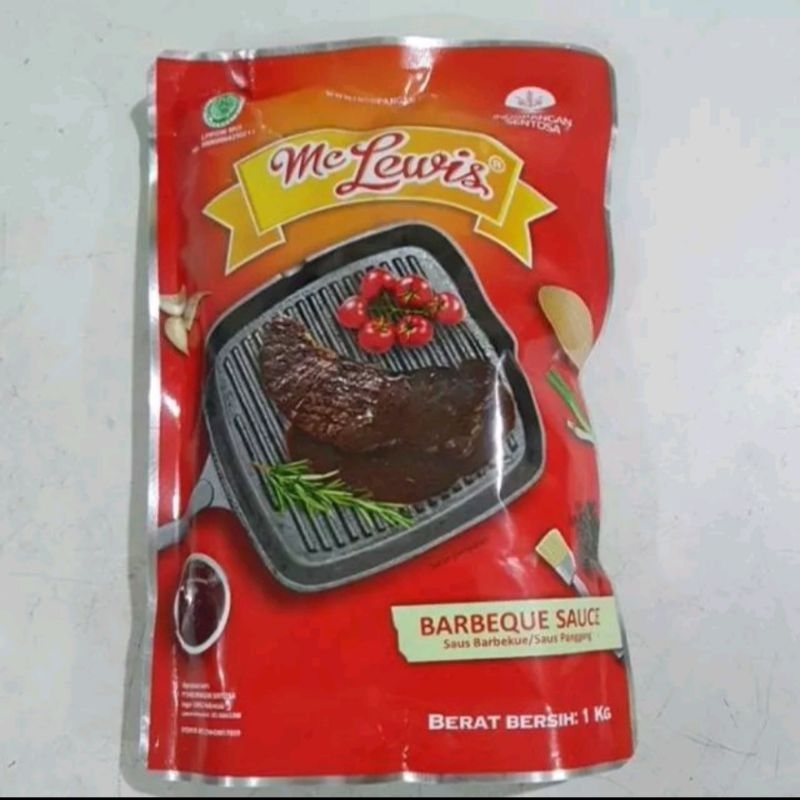 

MCLEWIS saus barbeque 1kg