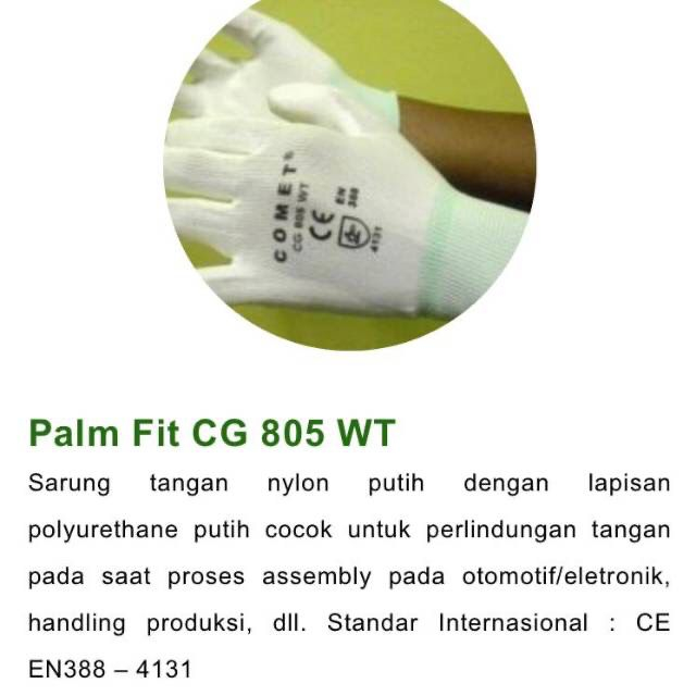 Sarung Tangan COMET CG 805 WT