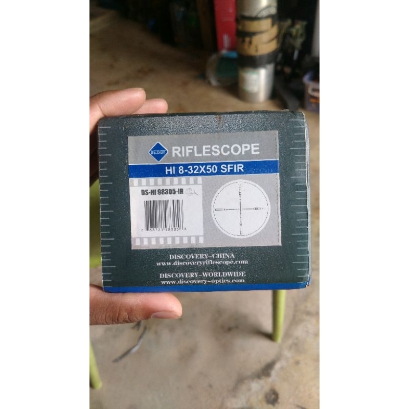 Discovery optic hi 8-32x50 SFIR bekas
