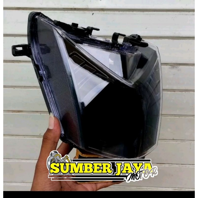 reflektor lampu depan beat fi smoke custom reflektor beat fi 2012 sampai 2016