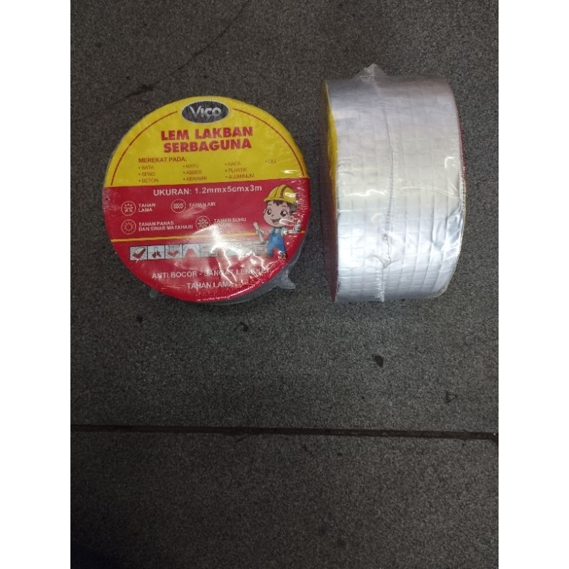 LEM SENG/LEM TALANG/LEM SPANDEK/LAKBAN  ANTI BOCOR size 50mm x5cm x 3mtr vico