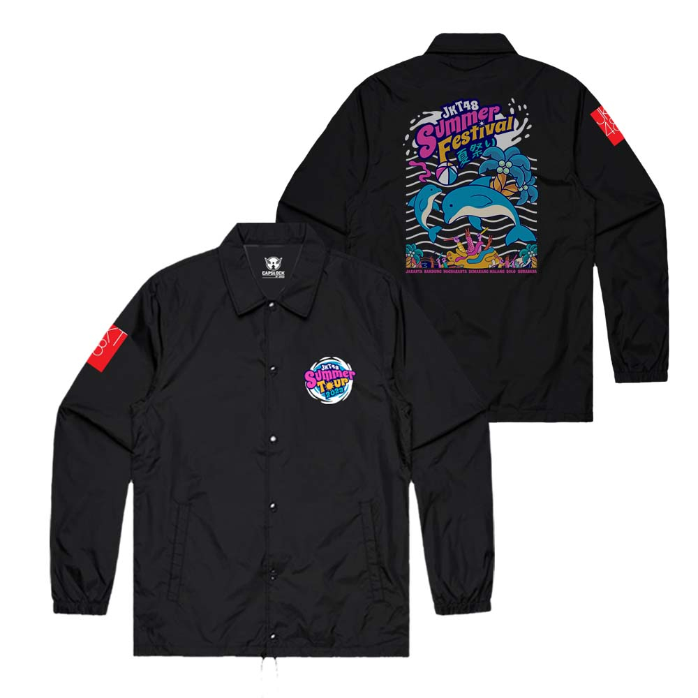 Jaket jkt48 Windbreaker Summer Festival 2023