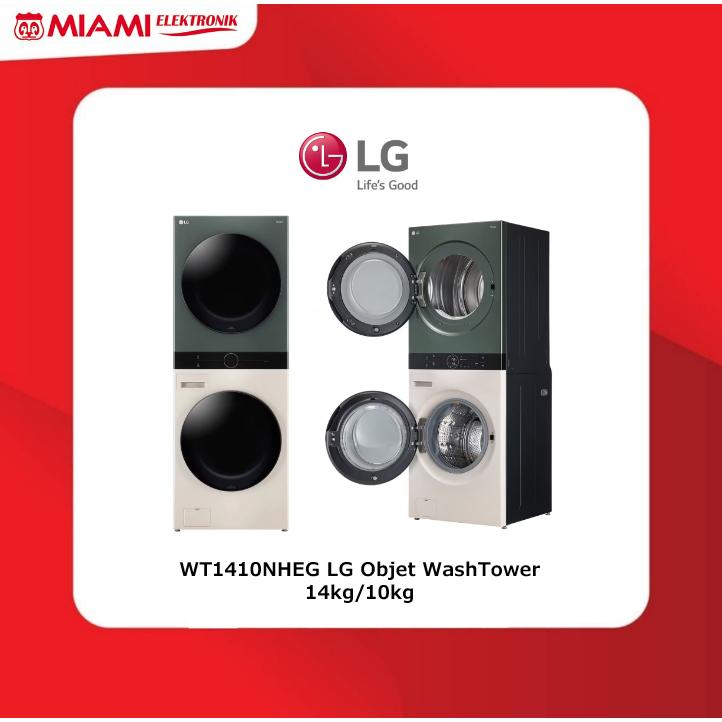 LG WT1410NHEG Mesin Cuci Washer & Dryers Washtower