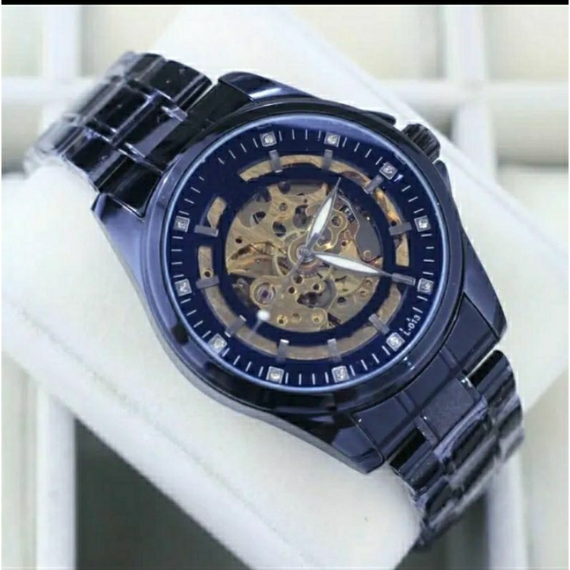 jam tangan rolex otomatis/automatic jam tangan kinetic jam tangan pria tanpa baterai