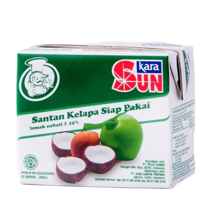 

SUN KARA SANTAN KELAPA SIAP PAKAI 200 ML
