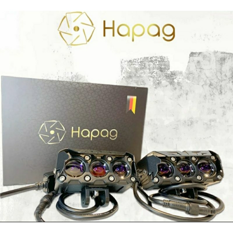 Lampu Tembak Laser Mini Projie 3 Lensa Mata Laser Bluelens ORIGINAL HAPAG