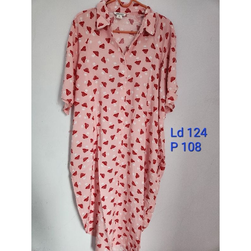 Dress Ori Pink motif