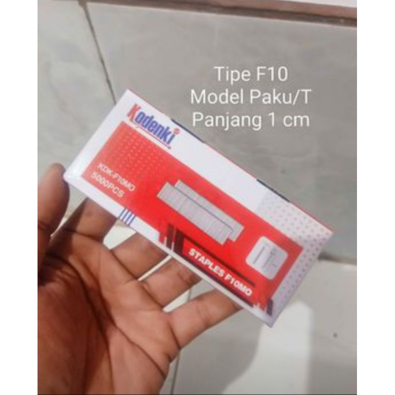 

Isi Staples Tembak paku F10