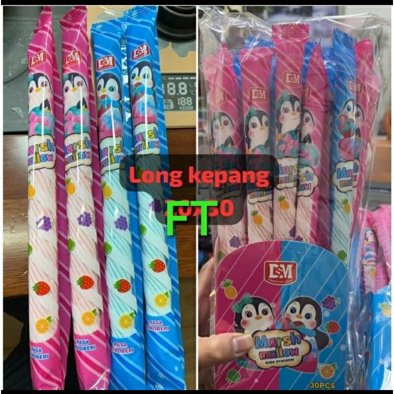 

permen marsmalow long kepang 30 pcs