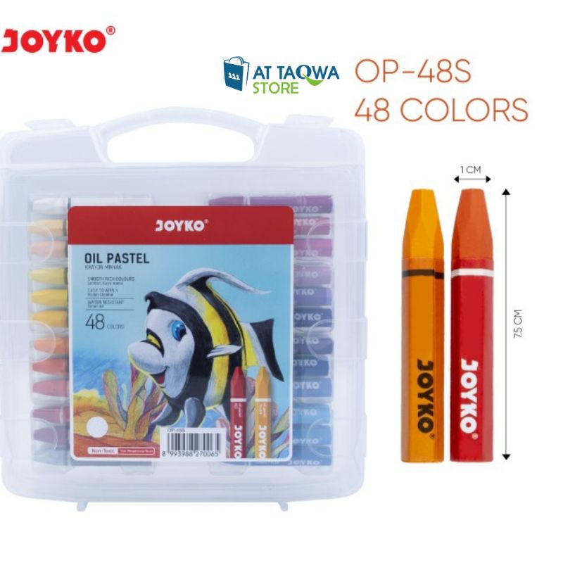 

Oil Pastel JOYKO OP-48S Krayon Minyak 48 Warna