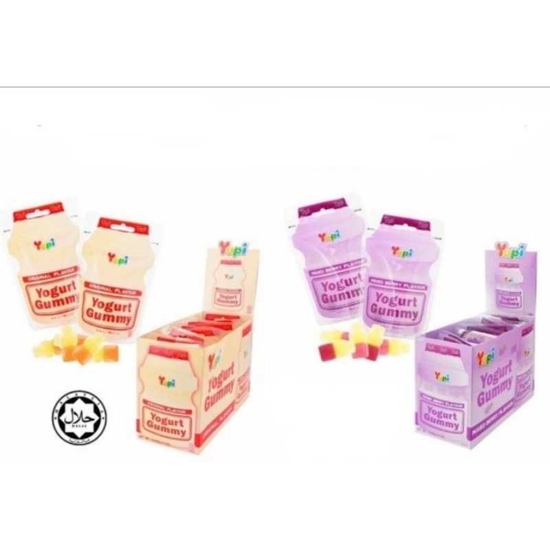 Yupi Yogurt Gummy / Jelly Yupi Rasa Yakult 35g