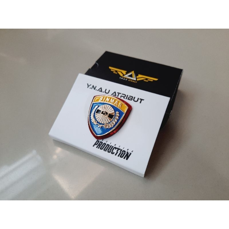 ATRIBUT POLRI PIN BINMAS POLRI EXCLUSIVE / PIN BHABINKAMTIBMAS POLRI TERBARU EXCLUSIVE