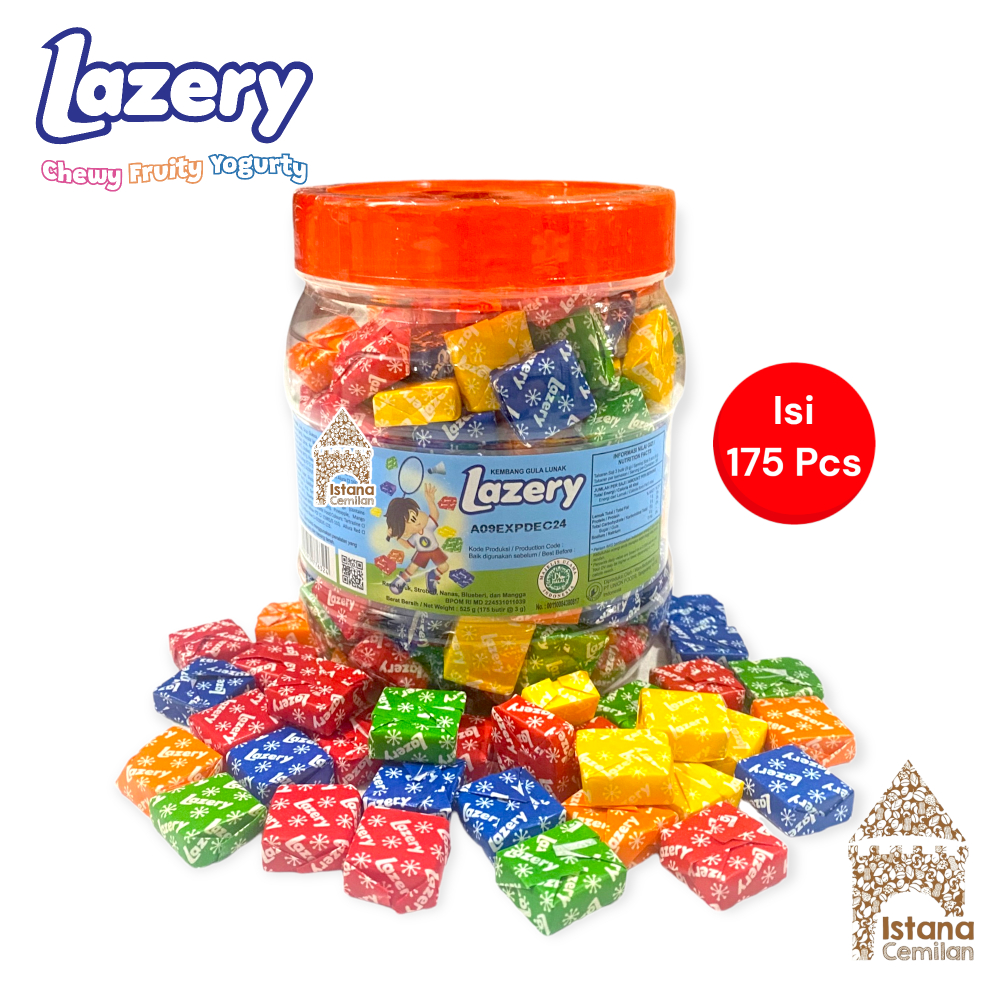 Lazery Permen Lunak Kembang Gula Buah TOPLES (isi 175 pcs)