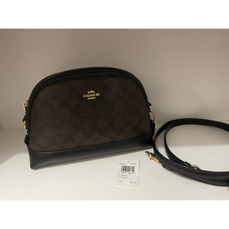 Preloved Coach Dome Crossbody