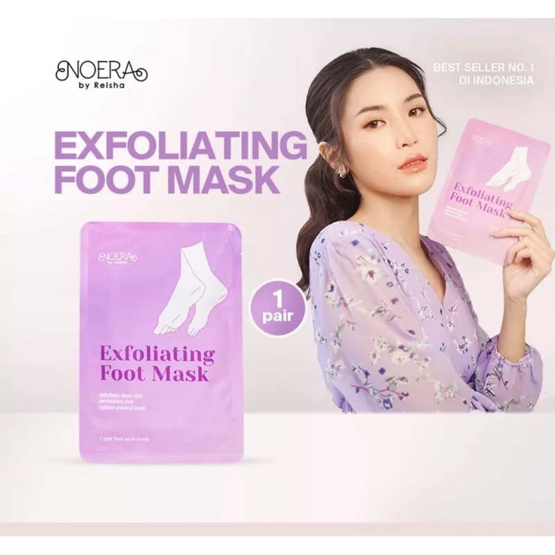 Noera Exfoliating Foot Mask | Masker Kaki Foot Peeling Mask