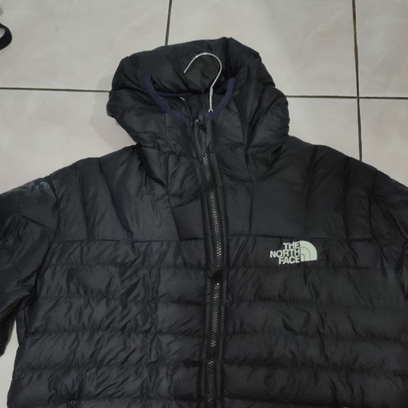 Jaket Puffer The North Face Tnf || Hitam (Second)