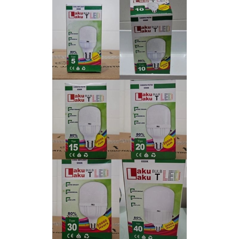 [SATUAN] LAMPU BULB T LED LAKU LAKU CAHAYA PUTIH LAKULAKU MURAH