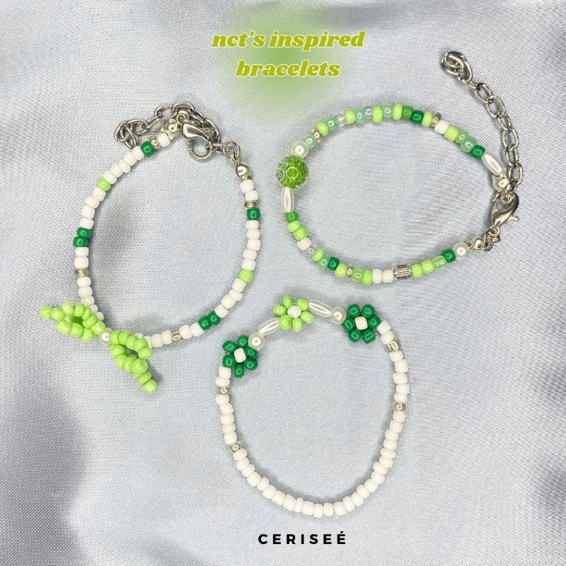 NCT's inspired bracelets / gelang beads manik manik NCT