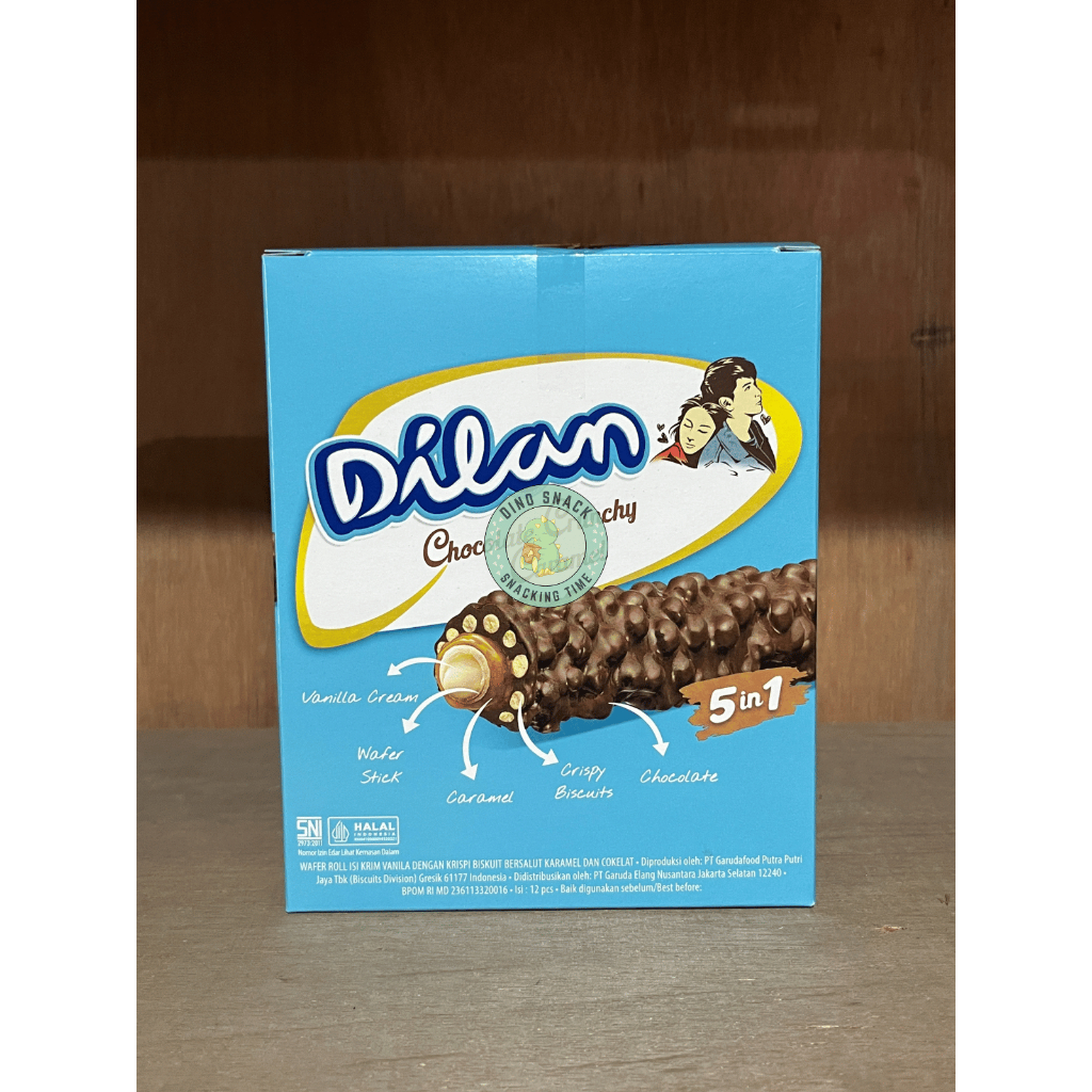 

Dilan Chocolate Crunchy Caramel (Isi 24 Pcs)