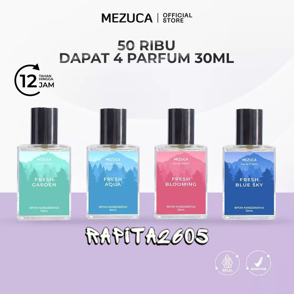 Parfum Mezuca BPOM Eau De Toilette Original Fresh Series Parfum Pria Wanita