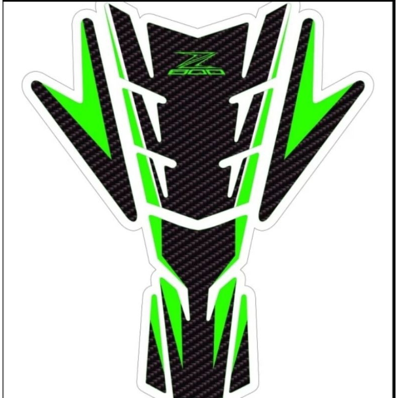 Tank pad Ninja Z800 Custom Stiker Resin