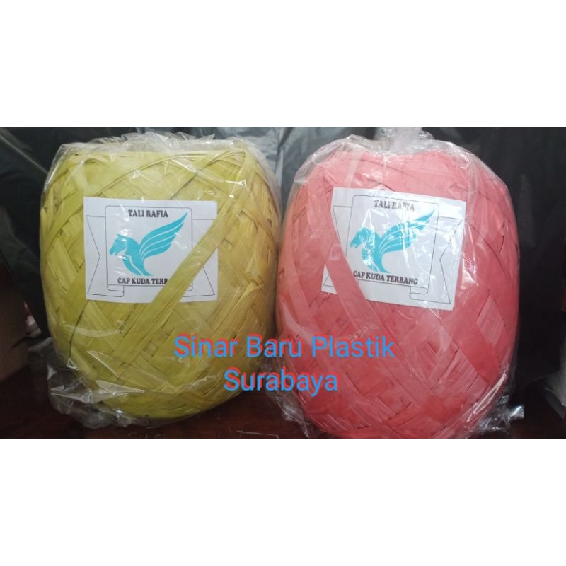 

Tali rafia warna dan hitam timbangan 1 kg