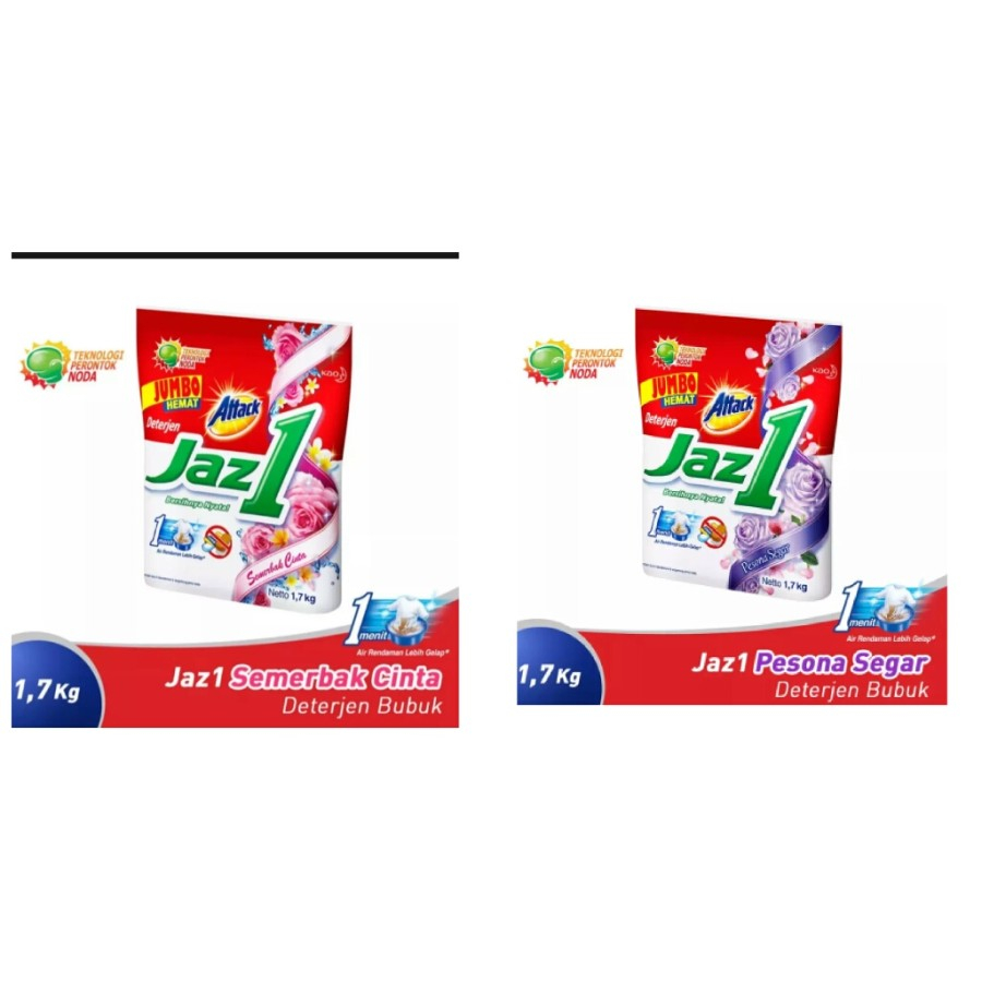 JAZ 1 DETERGENT UKURAN 1.7kg
