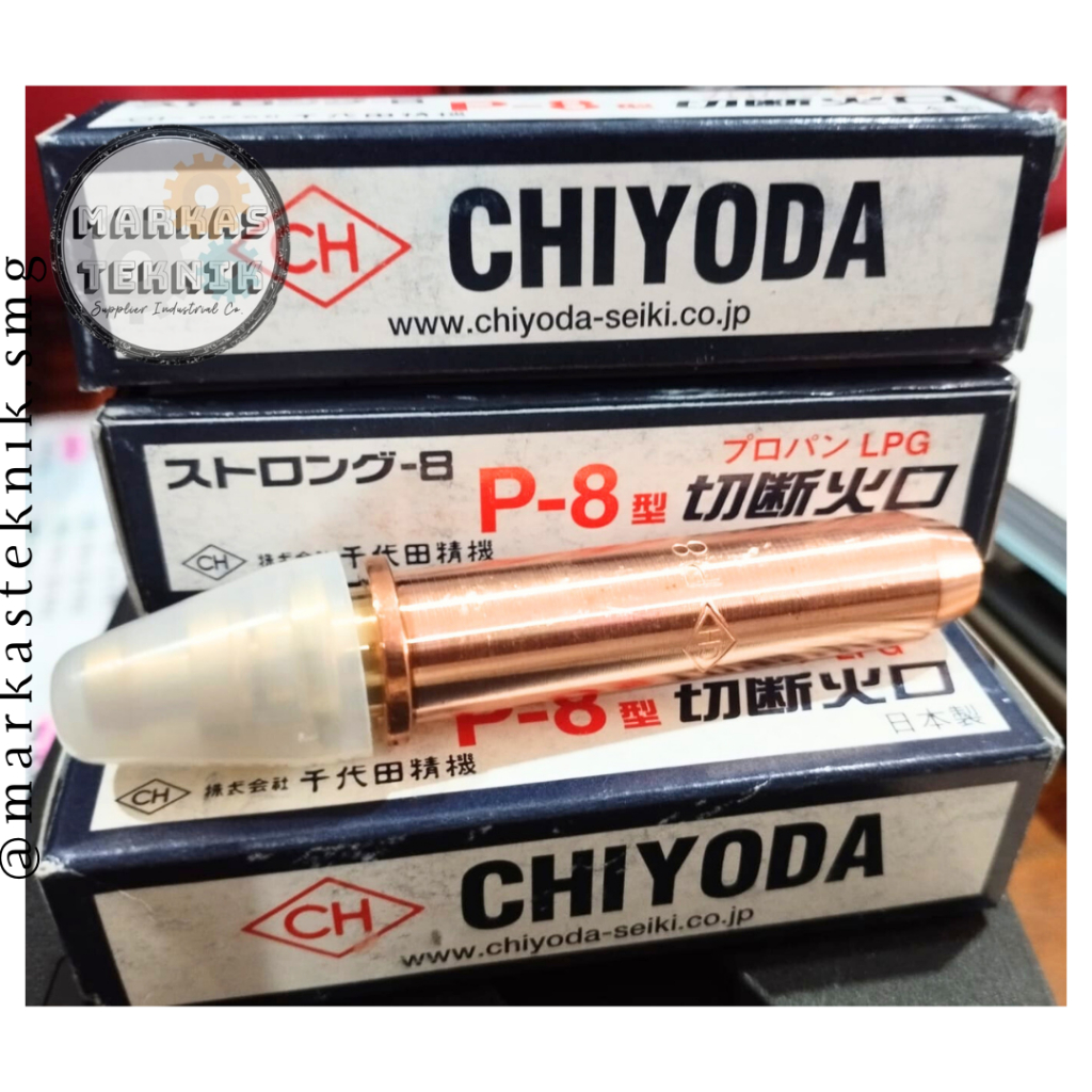 CHIYODA Cutting Tip LPG P8 Strong 8 / Cutting Tip LPG Strong 8 CHIYODA