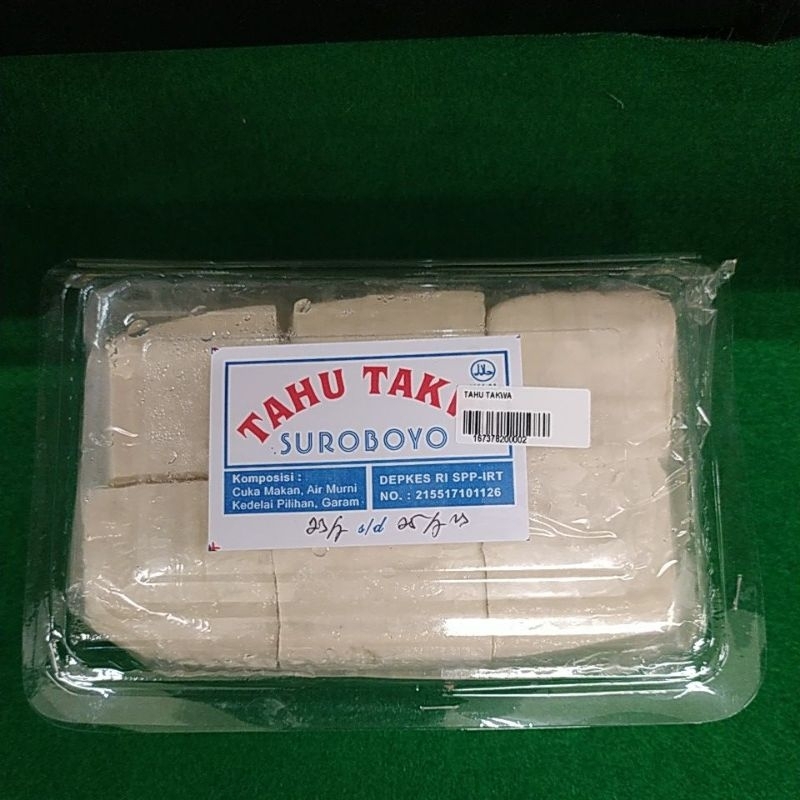

Tahu Takwa Suroboyo 500gram