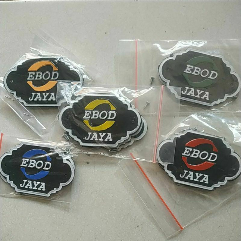 LOGO MEREK/EMBLEM TERBARU SANGKAR BURUNG KOTAK DAN MURAI EBOD JAYA ORIGINAL