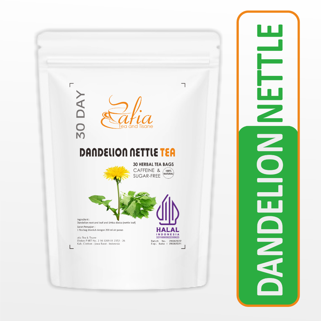

DANDELION NETTLE TEA (30 Tea Bag)
