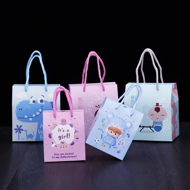 

Goodie bag baby (tas hampers ultah baby) / hampers kotak isi snack/ tas ulang tahun isi souvenir