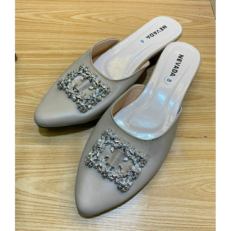 Sandal Bustong Nevada/sandal heels 3cm/sandal bustong wanita nevada/sandal bustong 3cm