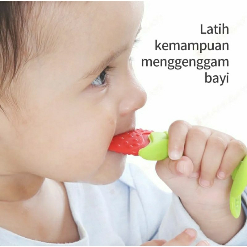 teether silicon baby // teether bayi
