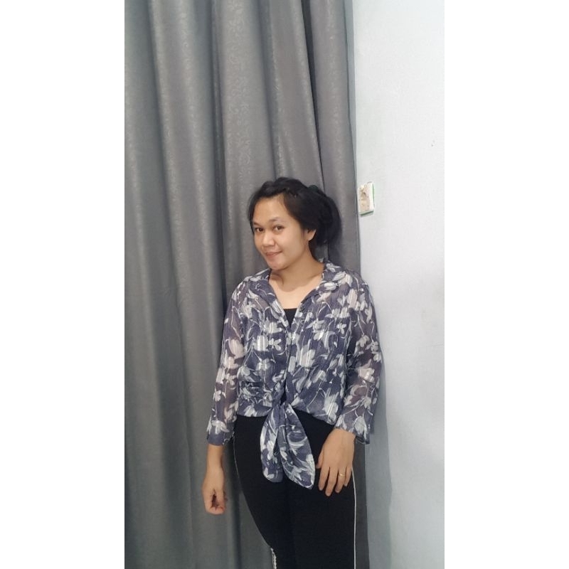 Atasan blouse wanita sifon