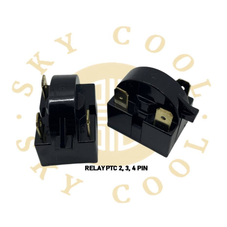 RELAY PTC 2 PIN / RELAY 3 PIN / RELAY 4 PIN ISI 5 PCS