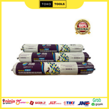 handsome sealant sausage lem sosis outdoor indoor 590ml - hitam