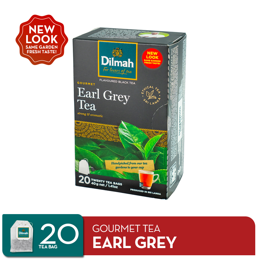 

Dilmah Earl Grey Tbag 20s - Teh Celup