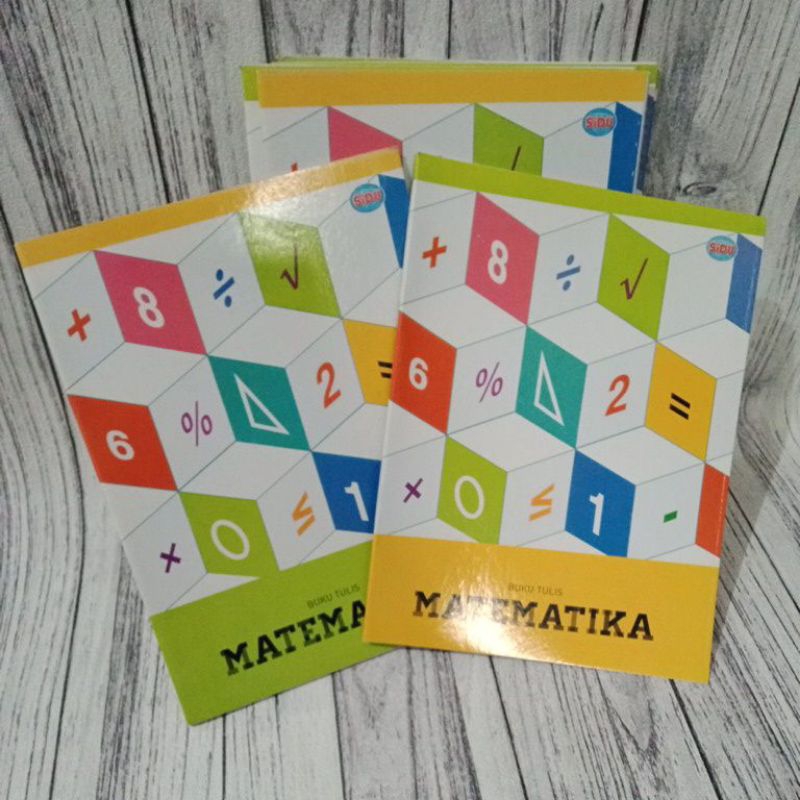 

Buku tulis kotak kecil matematika isi 38 lembar Sidu