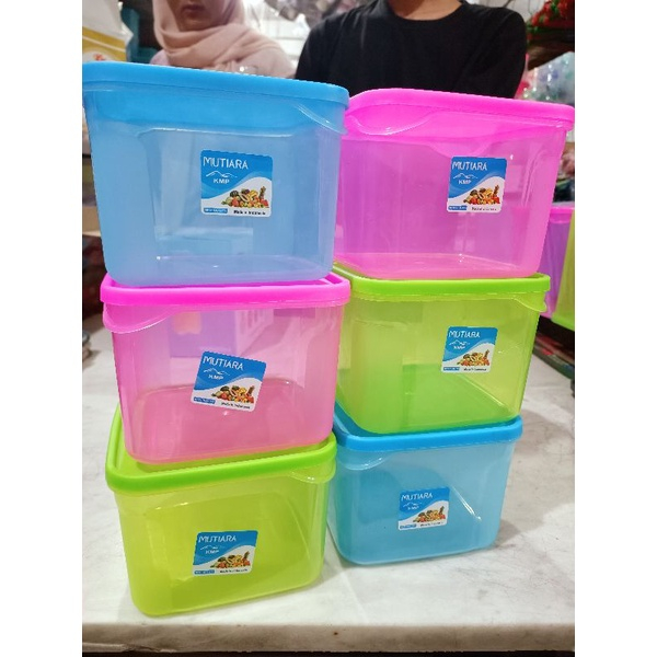 KMP Toples Plastik 1100ML Zayn Mutiara Kmp
