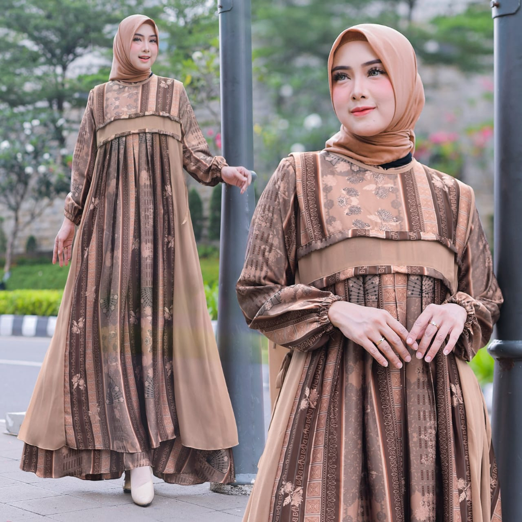 Dress Inner Outer Wanita Dress Outer Wanita Dress Inner Wanita Dress Kondangan Murah